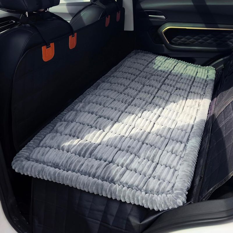 Dog Seat Non-Slip Thickened Pet Mat Rear Row Expansion Chair Cushion Car Mattress_voghion.com