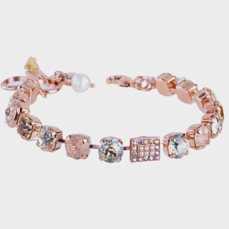 Medium Cluster og Pavé-armbånd i «Desert Rose»_voghion.com