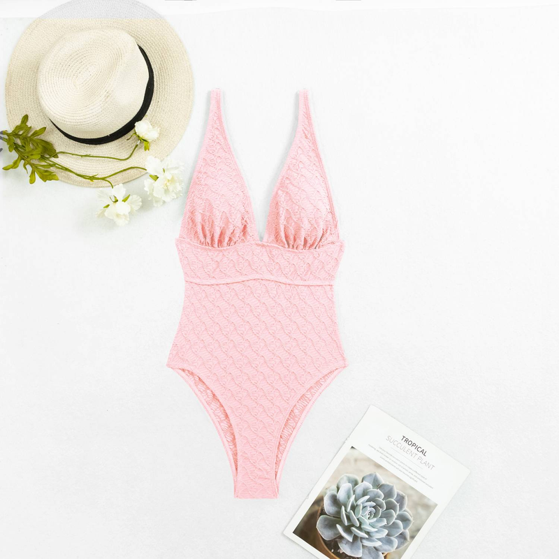 Sexy nei europäesch an amerikanesch Eenfaarweg Jumpsuit grenziwwerschreidend Stock Jacquard enk Récklos Fraen Instagram Stil Badekostüm_voghion.com