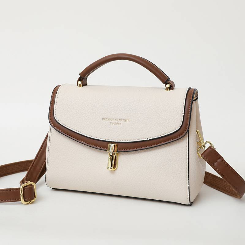 Sommer Neue 2024 High-End Exquisite Retro Mode Litschi Muster Hand-Trage Schulter Tasche für Damen_voghion.com