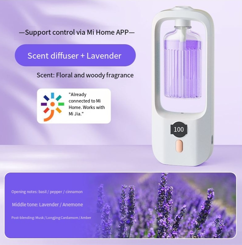 Verbannt Iech mam Mi Home automatesche Parfumdiffusor intelligent Parfummaschinn desodoriséierend Parfummaschinn an Loftdiffusor_voghion.com