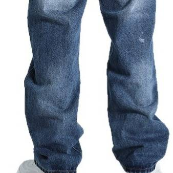 Jeans da uomo streetwear effetto schizzi di vernice – Lavati, gamba dritta, vestibilità comoda (taglie 31-38, stonewashed e leggermente elasticizzati)_voghion.com