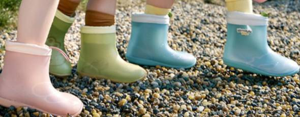 Kids' Waterproof Rain Boots – Non-Slip PVC Rain Shoes For Boys & Girls_voghion.com