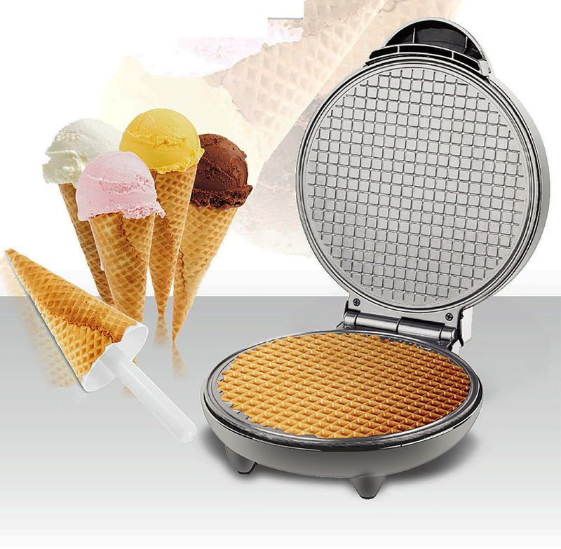 Machine à rouleaux d'œufs pour petit-déjeuner à domicile transfrontalier, machine à rouleaux de crème glacée, machine à crêpes électrique, machine à rouleaux de printemps pour crème glacée_voghion.com