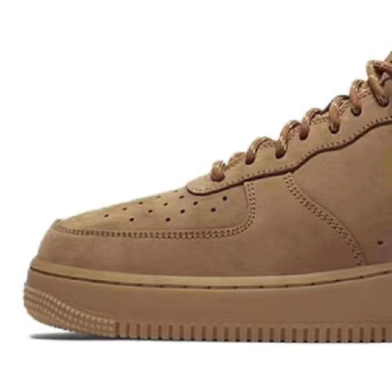 Nuove ChunNew Air New No.1 Pure Headed Layer Leather Low Top Couple Small White Wheat Color Sport da uomo e da donna_voghion.com