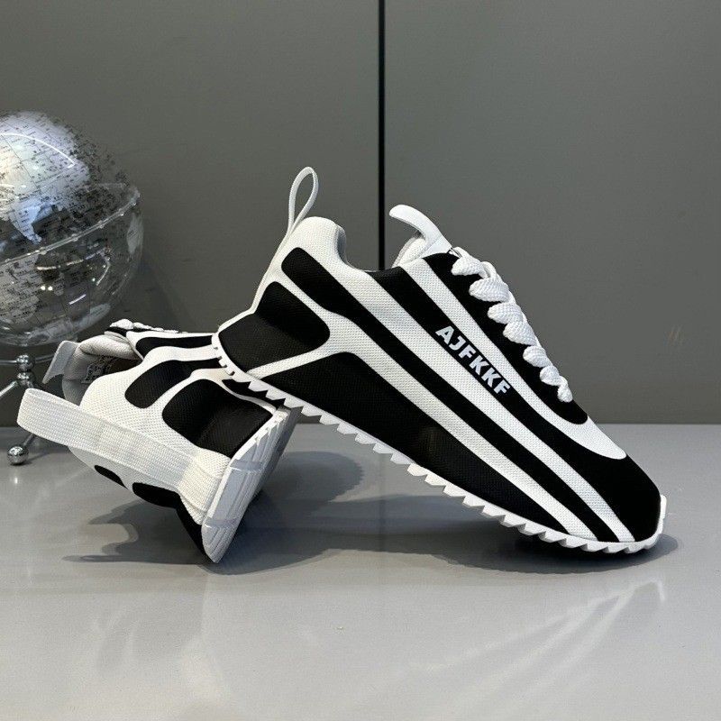 Men's Shoes Fashion Mesh Bag Bottom Dad Shoes Versatile Comfortable Popular Sports And Leisure Shoes_voghion.com