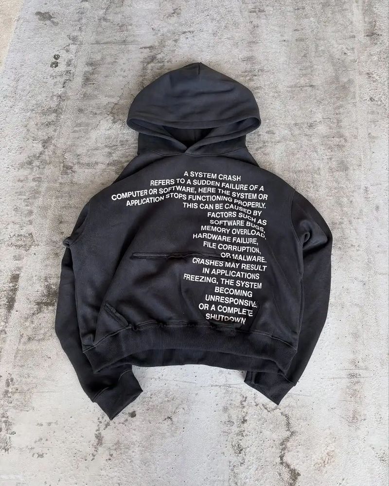 SYSTEM Trendy Brand Felpa con cappuccio e stampa di lettere, pantaloni abbinati, set per uomo e donna_voghion.com
