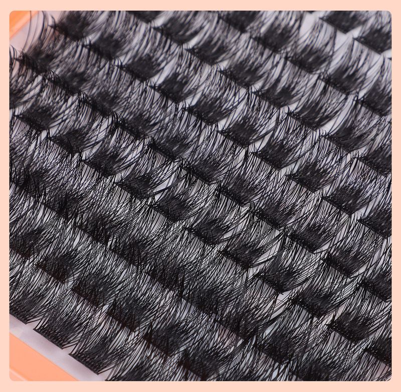 Makeup Diy Single Cluster Of False Eyelashes Natural Thick Mixed Segmented 8 16mm Eyelashes_voghion.com