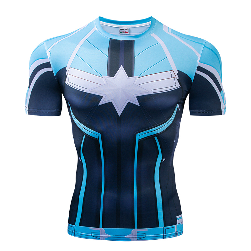 Hardloop-T-shirts voor heren 3D-geprinte Soldier Winter-T-shirts Mouwloze compressie-T-shirts voor heren Sport-T-shirts voor heren Hardlopen Training_voghion.com