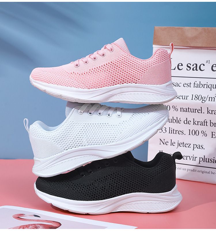 2024 Summer Thin Women's Comfortable, Breathable, Odor Hollow Single Mesh Anti slip Lightweight Daily Casual Shoes_voghion.com