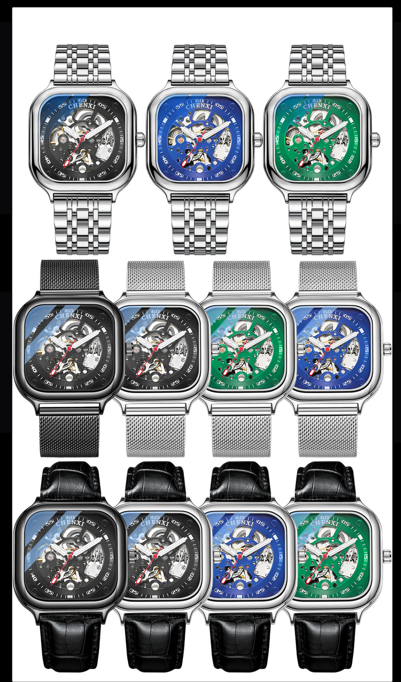 Automatic Mechanical Watch Men's Waterproof Hollow Mechanical Watch Men's Watch_voghion.com