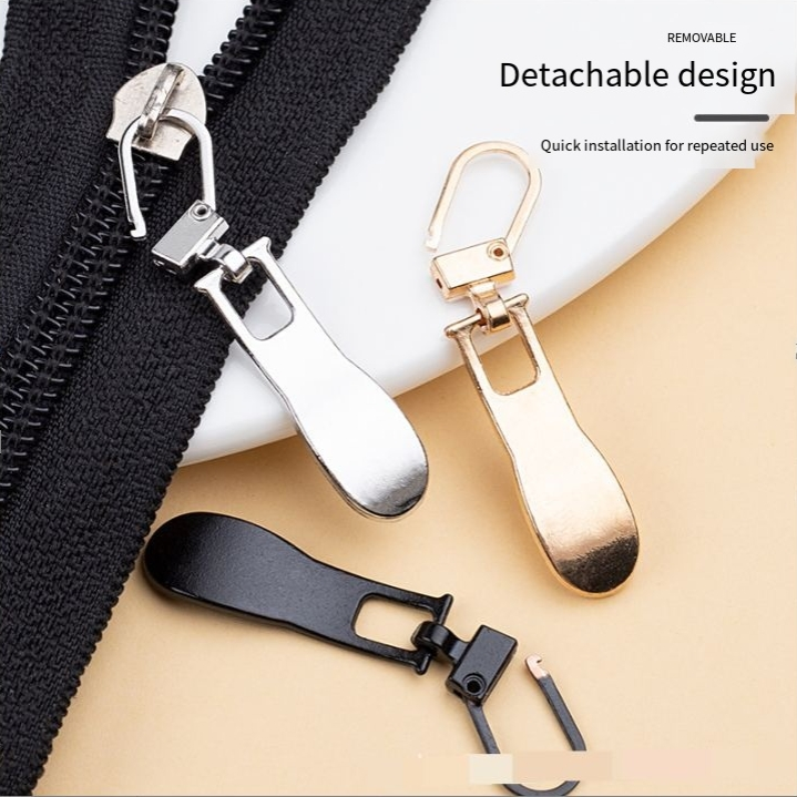 Testa della cerniera rimovibile, testa della cerniera per abbigliamento, accessori per zaini scolastici, testa di trazione universale, copripiumino di ricambio, testa di trazione speciale per copripiumino_voghion.com