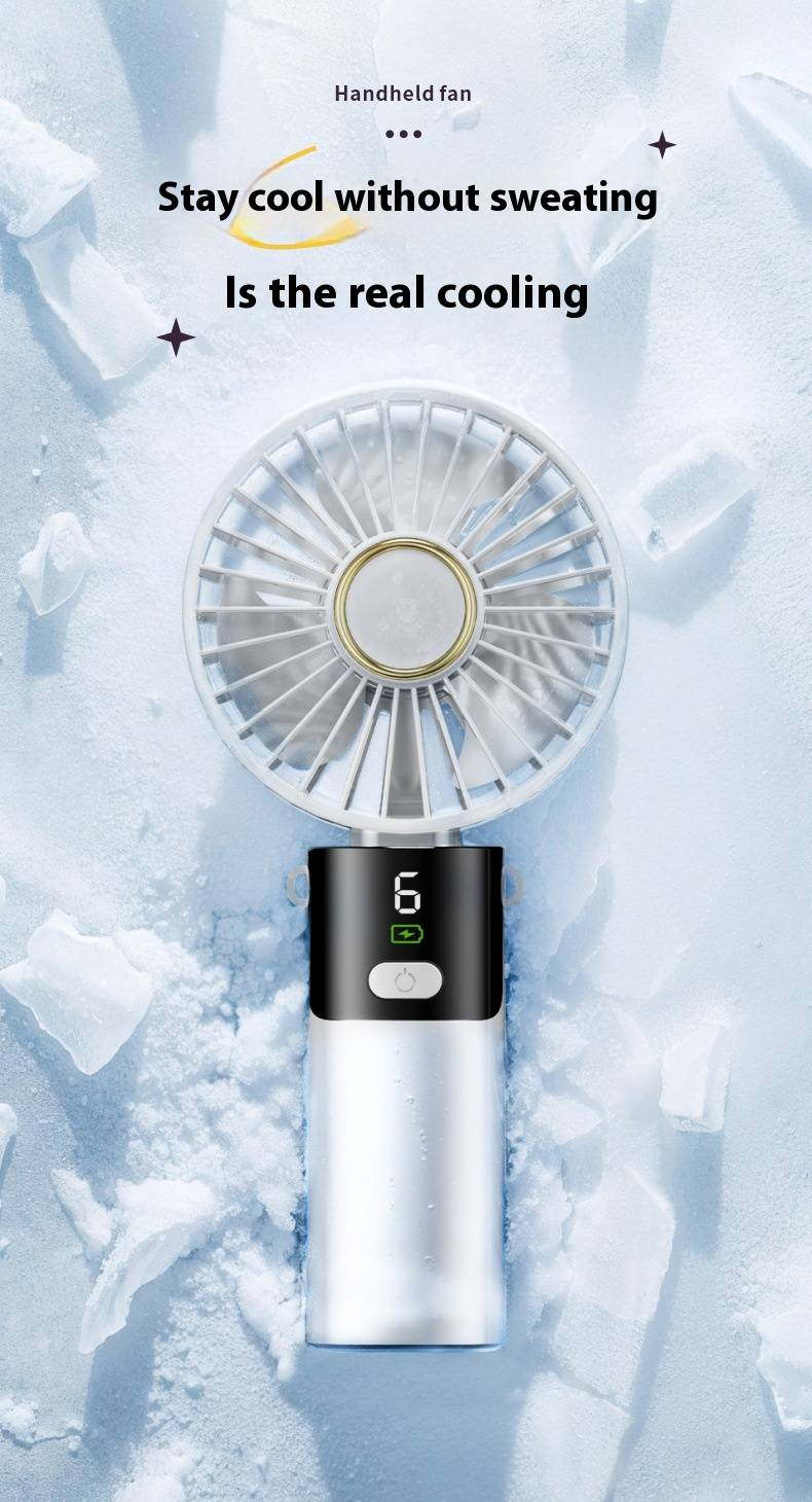 USB oplaadbare handventilator - Draagbare, stille en opvouwbare mini-bureauventilator_voghion.com