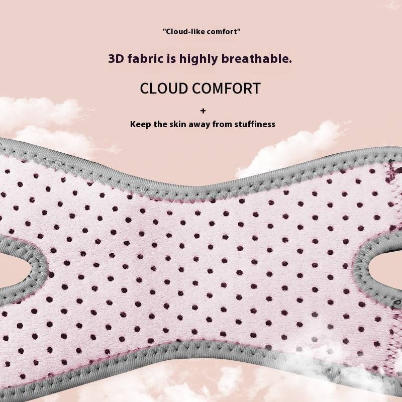 Professional Knee Support Brace With Silicone Padding & Breathable Mesh - Double-Layer Design For Running, Jump Rope & Sports Injury Prevention_voghion.com