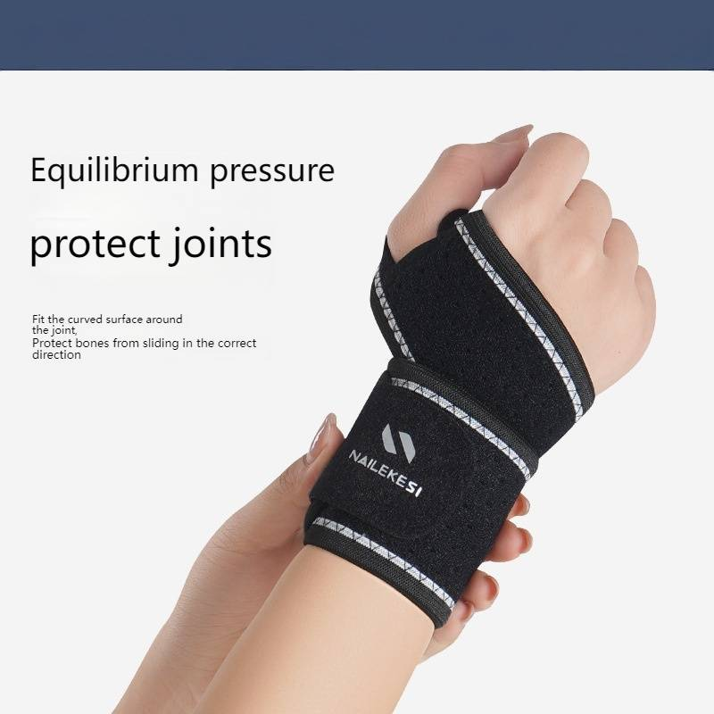 Adjustable Compression Wrist Wrap For Gym, Sports & Injury Support - Breathable & Sweat-Wicking For Men & Women_voghion.com