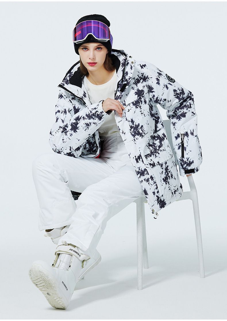 NOKO-New Men's And Women's Workwear Warm, Thickened Korean-style Snowboard Ski Suits._voghion.com