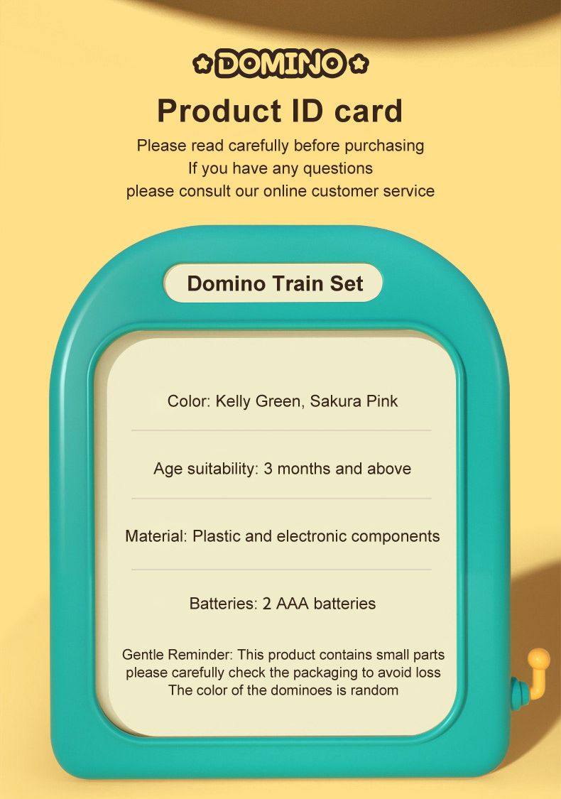 Domino Tokens Mexicain Kids Toys Electric Little Train Domino Building Block Toy Kids STEM Building Montessori Toys_voghion.com