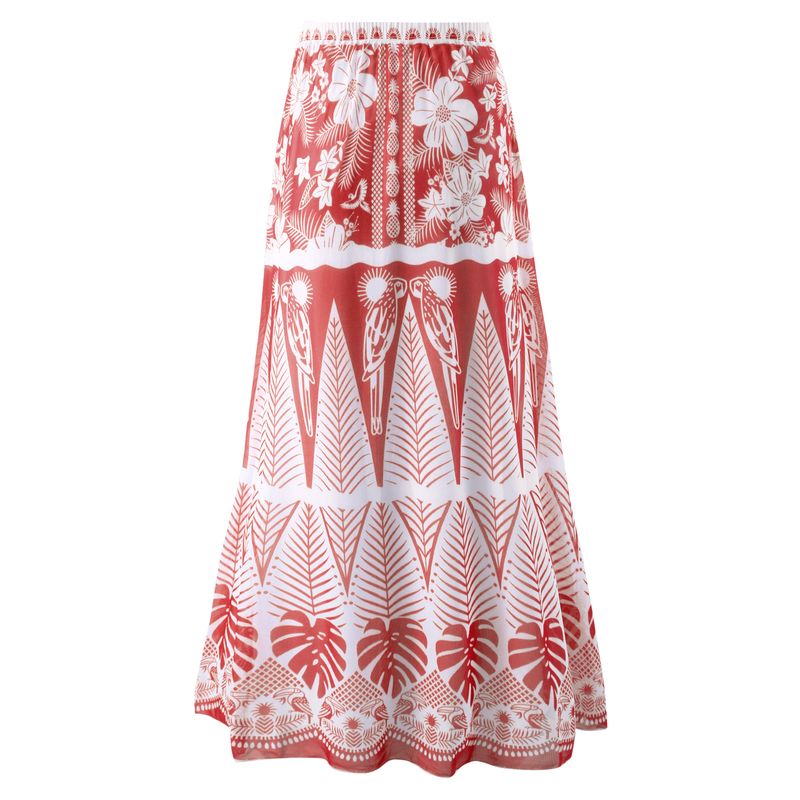 Women's Clothing Sexy One Shoulder Swimsuit Chiffon Beach Skirt Suit_voghion.com