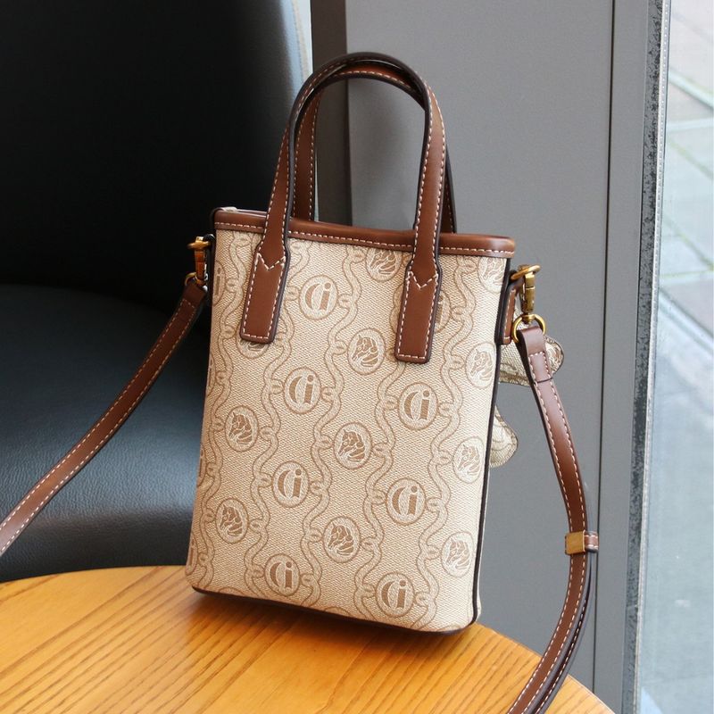 Borsa a tracolla per telefono, nuova moda, borsa a secchiello da donna, mini borsa squisita_voghion.com