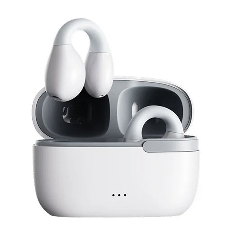 REMAX CozyBuds W11 - Auriculares deportivos con clip para la oreja, inalámbricos por Bluetooth para teléfono (blanco)_voghion.com