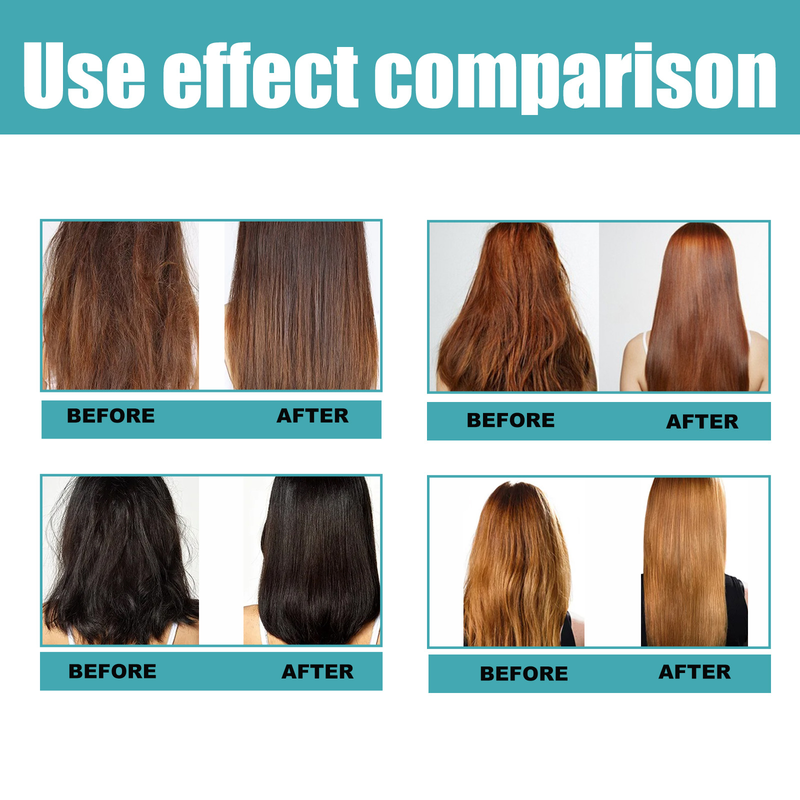EELHOE Crema professionale per la correzione delle proteine, trattamento per capelli, lucentezza e seta_voghion.com