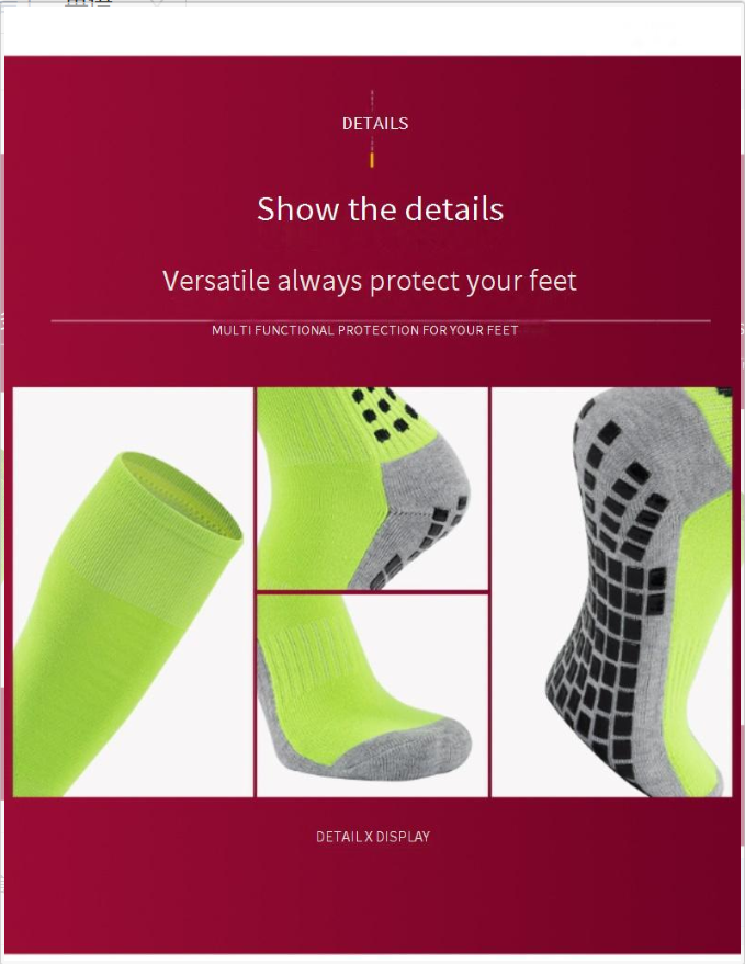 Shoe Accessories Adult Professional Competition Training, Non Slip And Breathable, Thickened Towel Bottom High Top Sports Socks_voghion.com