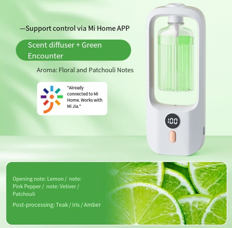 Verbannt Iech mam Mi Home automatesche Parfumdiffusor intelligent Parfummaschinn desodoriséierend Parfummaschinn an Loftdiffusor_voghion.com