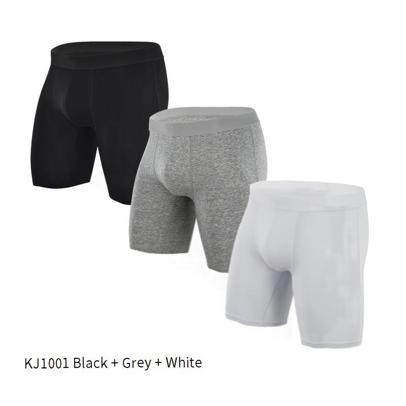 Sous-vêtements pour hommes, boxer rouge en pur coton, sous-vêtements pour hommes, sous-vêtements de sport respirants d'été, grande taille_voghion.com