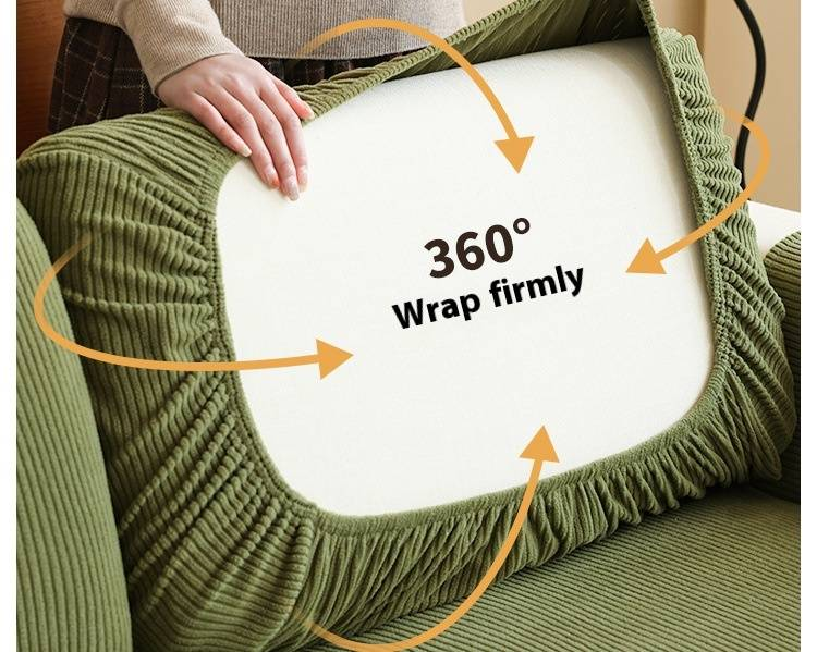 Stretch Kanepe Kılıfı - Koltuk ve Sırt Minder Kılıflı Kesitler İçin Her Mevsim Kedi Geçirmez Kanepe Koruyucu_voghion.com