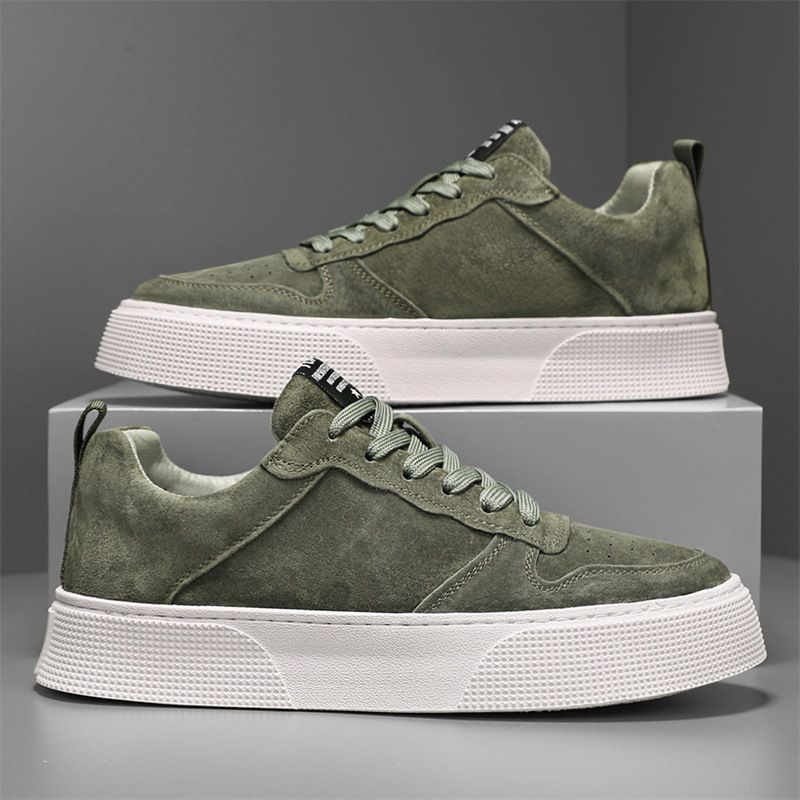 Herren Board Modische Casual Bequeme Schnürsportschuhe, Student Plus Size Herrenschuhe_voghion.com