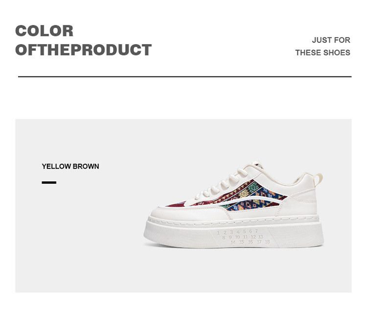 Uudet hengittävät miesten kengät monipuolinen trendikengät niche design alustakengät kangaskengät urheilu rento pienet valkotaulukengät_voghion.com