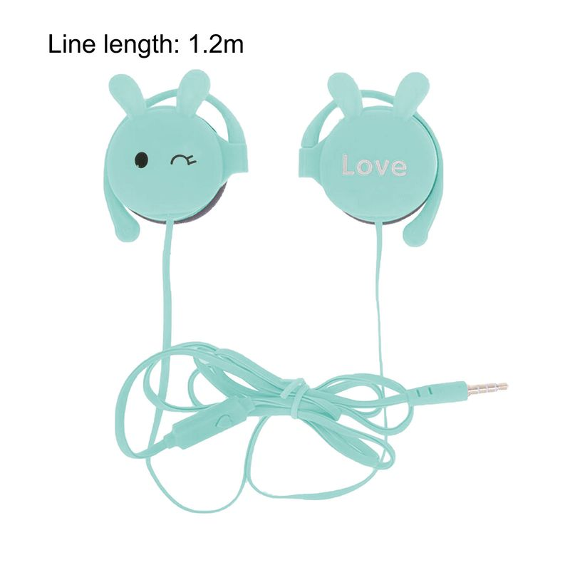 Trådbundna hörlurar Lovely Rabbit ABS Universal hörlurar med mikrofon för spel_voghion.com