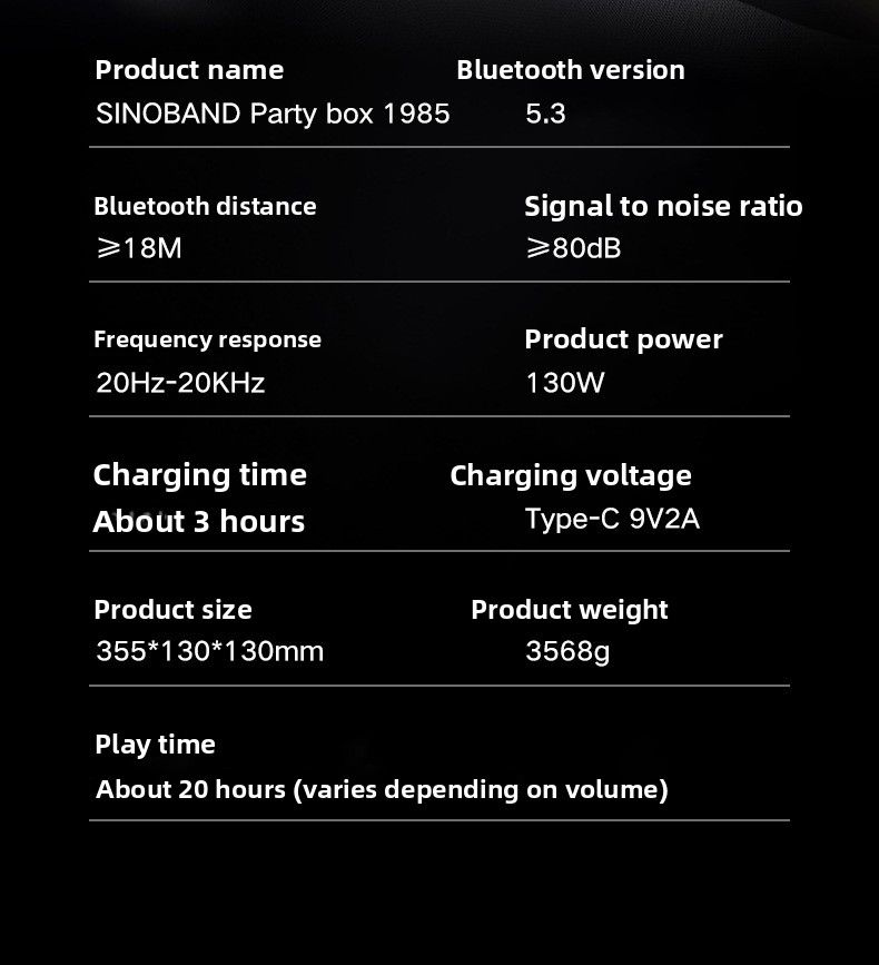【High Quality】 Xidobao Xdobo Party Box 1985 Bluetooth 130W High Power Portable Outdoor Mini Speaker_voghion.com