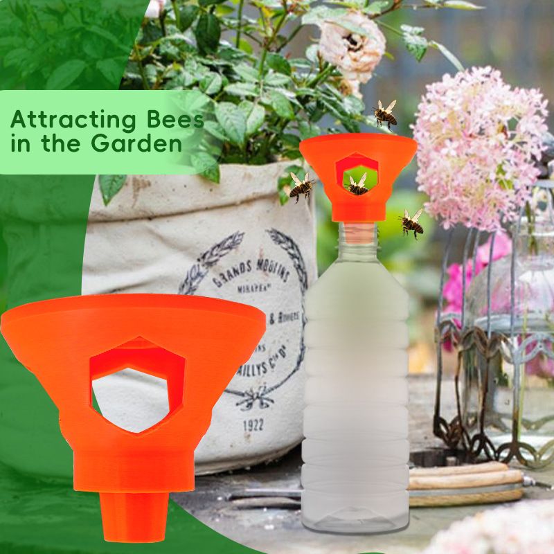 Neues Modell zur Reduzierung von Gartenproblemen, Wespenfalle, multifunktionaler Flaschenmundfilter_voghion.com