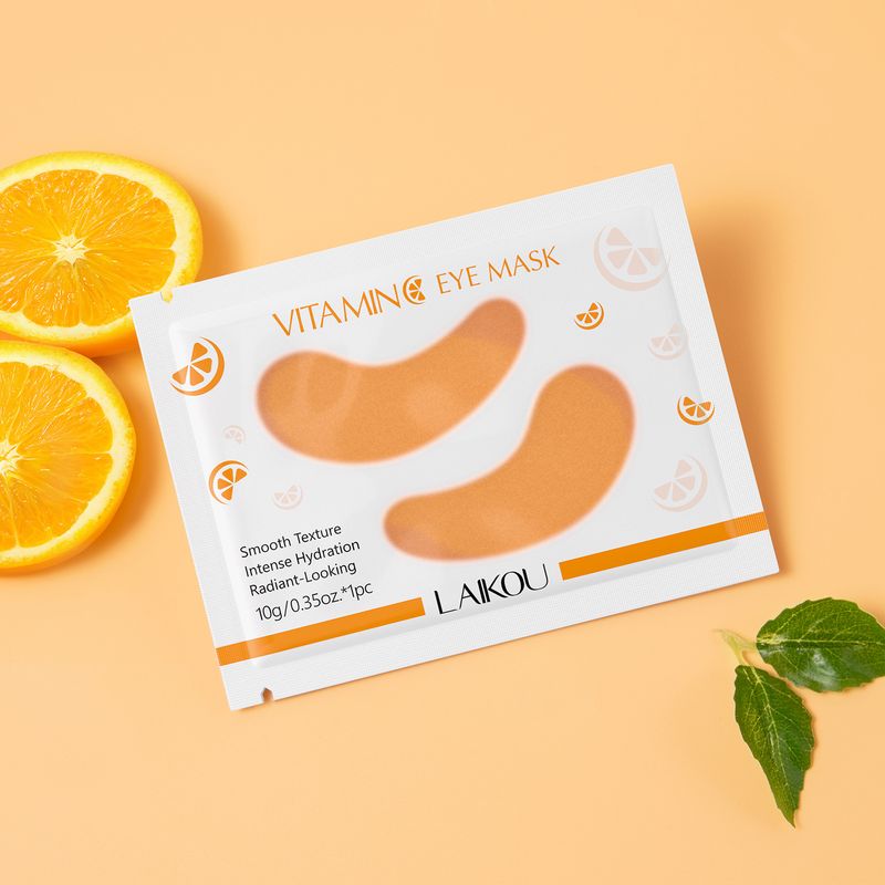 Máscara labial e para os olhos Laikou, 8 conjuntos de 5 peças, máscara hidratante para os lábios e para os olhos_voghion.com