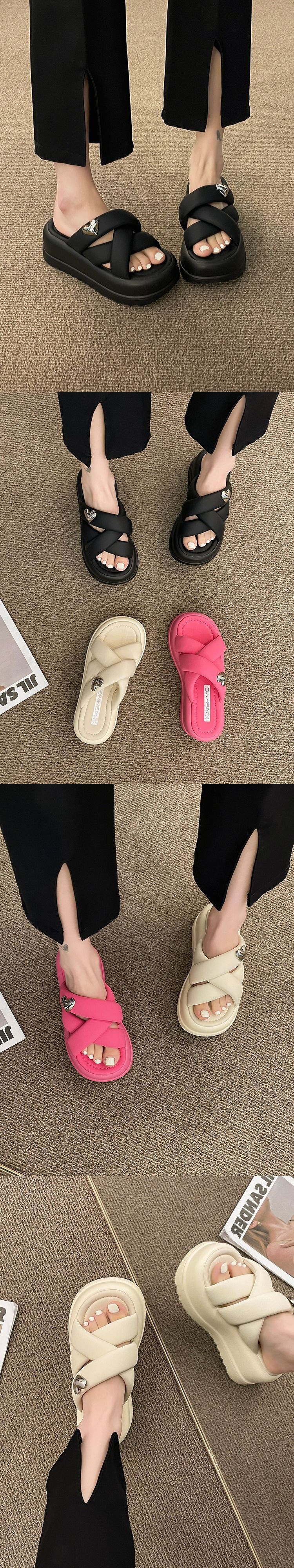 Women Slippers Outdoor Rubber Cushioned_voghion.com