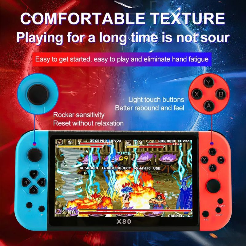 G9/X7/X80 Games Built-In Retro Games Portable Handheld Video Game Console Player_voghion.com