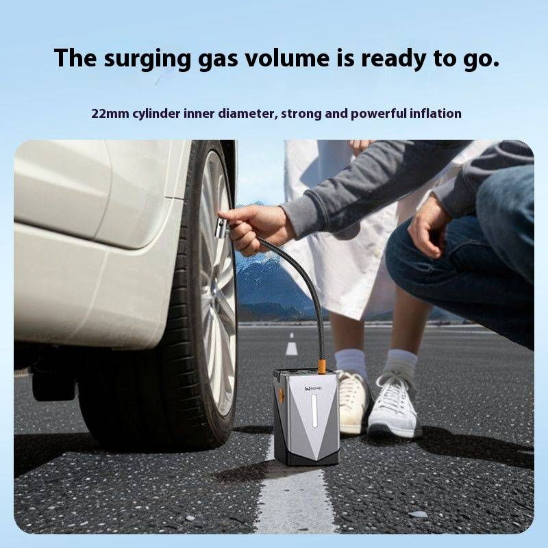 Vehicle emergency start power supply/inflation pump integrated machine_voghion.com