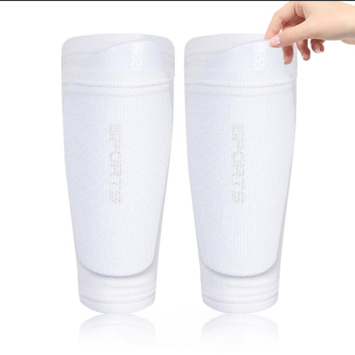 Sports Accessories guard socks double layer breathable mesh calf insert shin guard socks shin guard elastic pocket custom_voghion.com