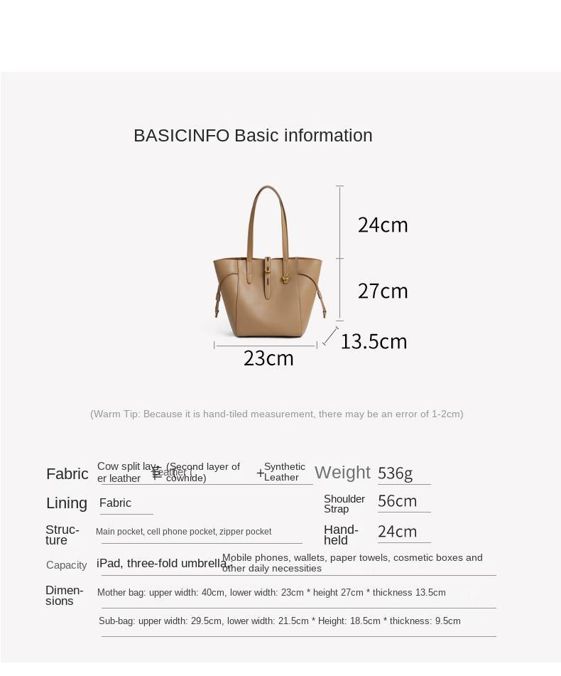 Borsa a tracolla da donna in vera pelle, grande capacità, alla moda, primavera ed estate, VINEY 2025_voghion.com