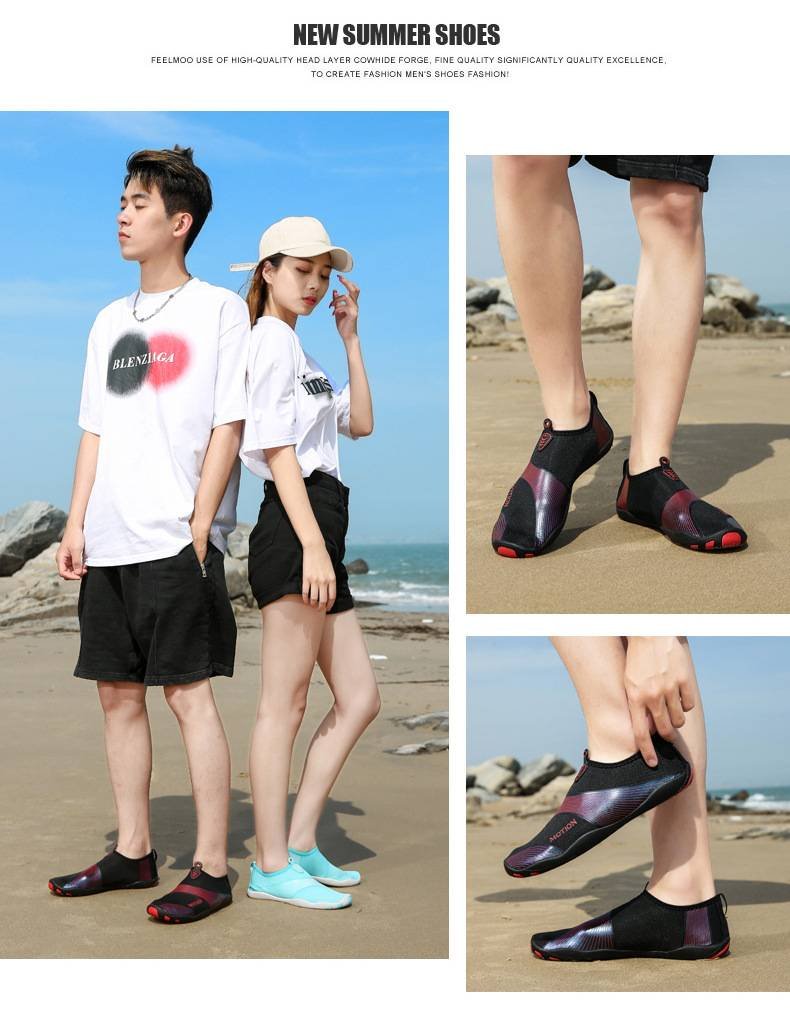 Unisex Quick-Dry Water Shoes – Lightweight Non-Slip Aqua Socks For Beach, Swimming, Fishing & Outdoor Adventures_voghion.com