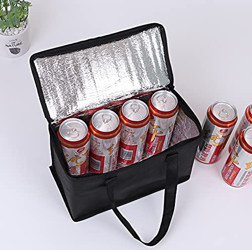 Portable Lunch Cooler Bag Folding Insulation Picnic Ice Pack Food Thermal Bag Drink Carrier Insulated Bags Food Delivery Bag_voghion.com