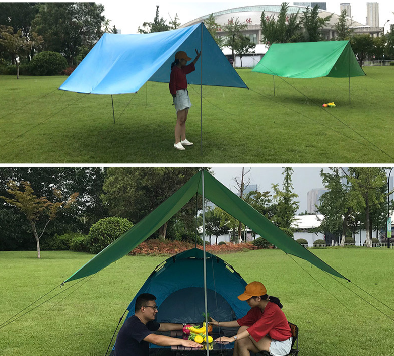 Tenda da campeggio multifunzionale, parasole, antipioggia, da spiaggia, per auto_voghion.com
