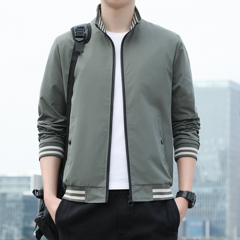 Giacca da uomo casual con giacca 2023 nuova primavera ampia versione coreana alla moda e bella giacca da studente casual_voghion.com