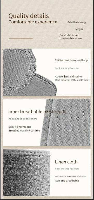 Elektrische Beinheizung mit Meridianmassage, vollautomatische Luftdruckmassage zur Wadenmassage für Männer und Frauen_voghion.com