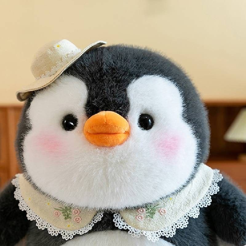 Plush Penguin Eightinch Adorable Toy Soft Stuffed Animal For Game Carnival Machine_voghion.com