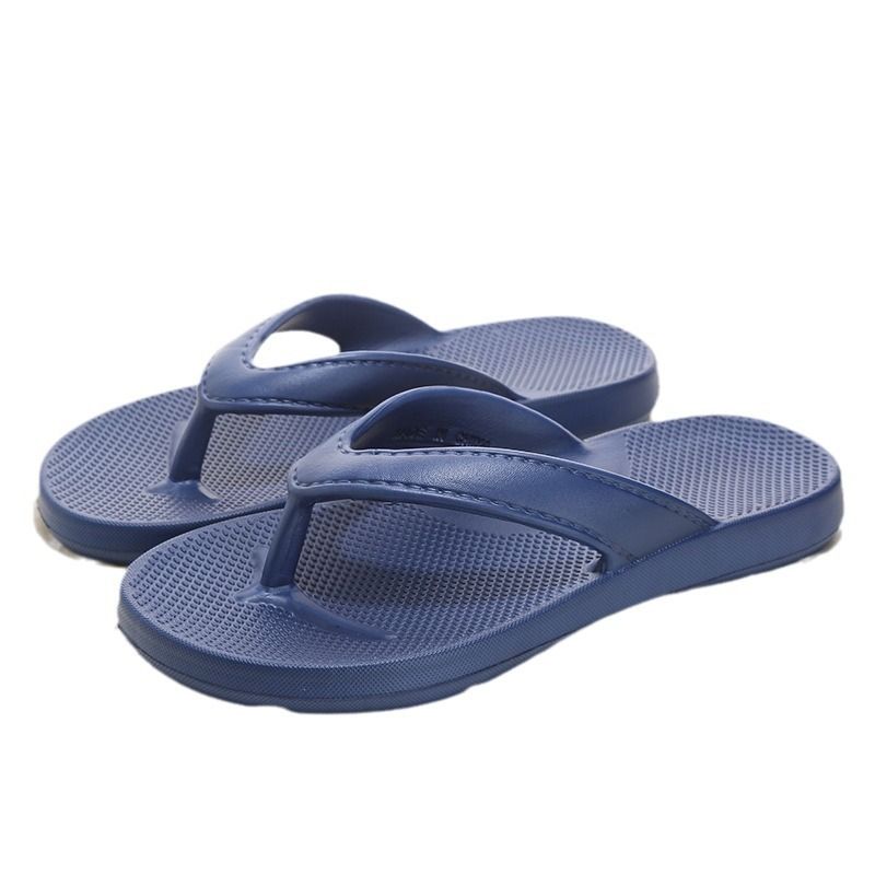 EVA herenpantoffels met visgraatmotief aan de buitenkant, clip-on strandschoenen voor koppels, schokabsorberende voetboogsteun voor_voghion.com
