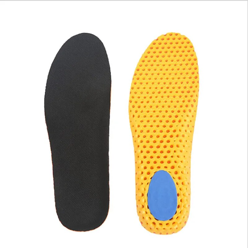 Elastische, stoßdämpfende Einlegesohlen, atmungsaktive Waben-Sneaker-Einsätze, Sport-Memory-Schaum-Schuh-Einlegesohle, Unisex_voghion.com