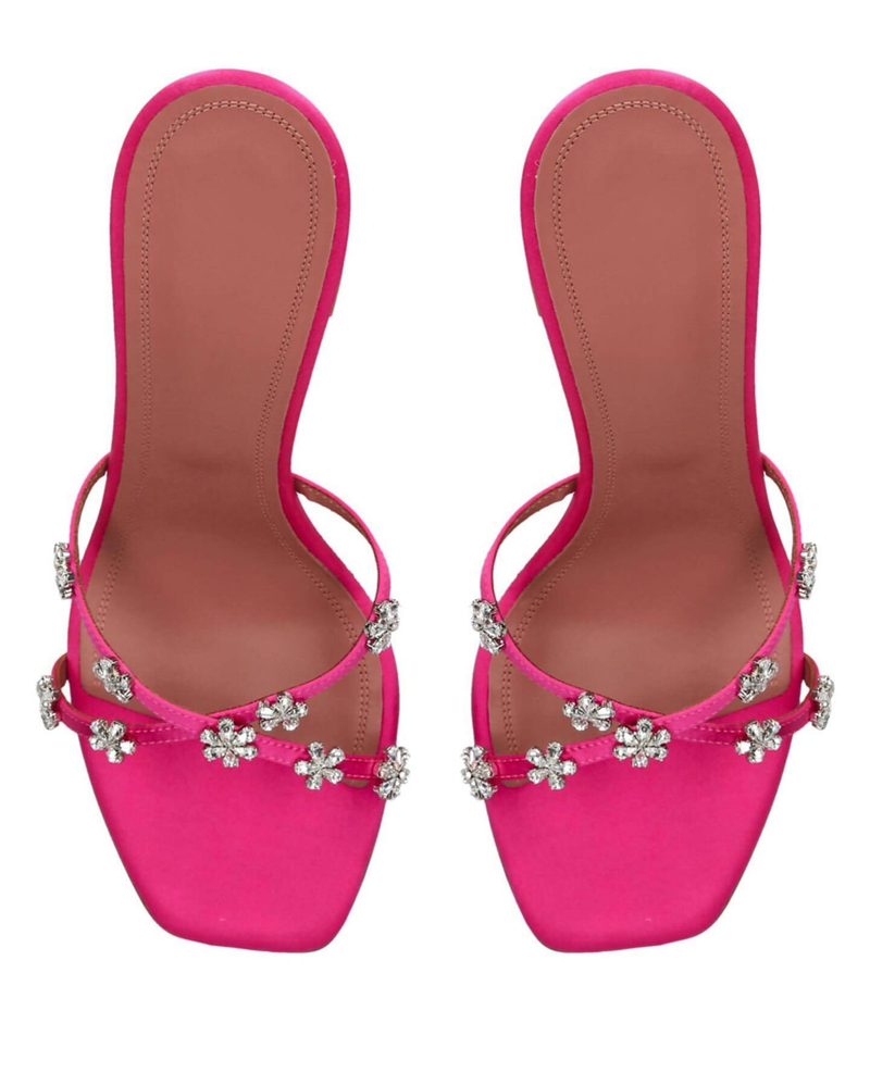 Női nyári új szögletes orrú vékony pántos gyémánt díszítésű borospohár sarkú magas sarkú szandál_voghion.com