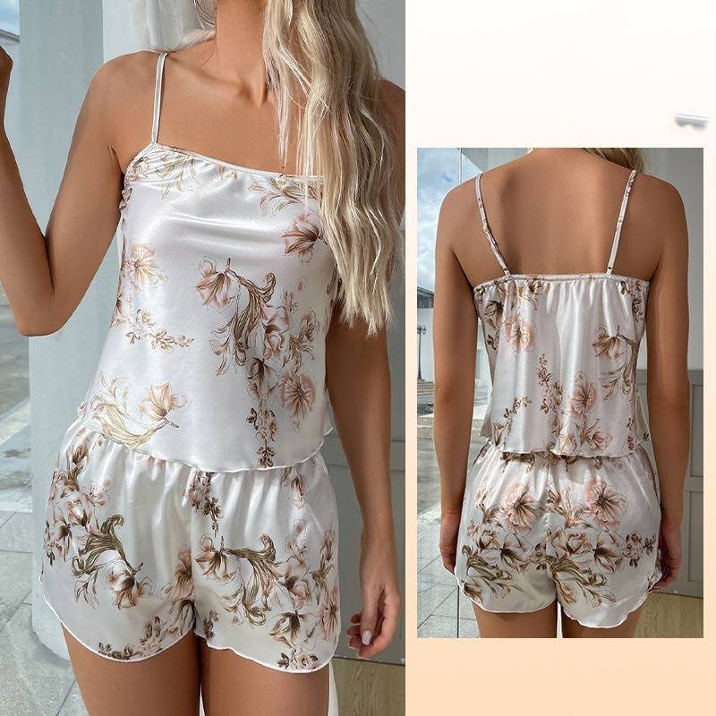 Women's Sleepwears Autumn Women's Pajamas Sexy Home Clothes Two Piece Suits Multiple Colors Optional_voghion.com